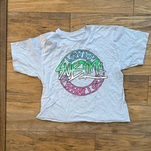 Women's White Graphic Tee